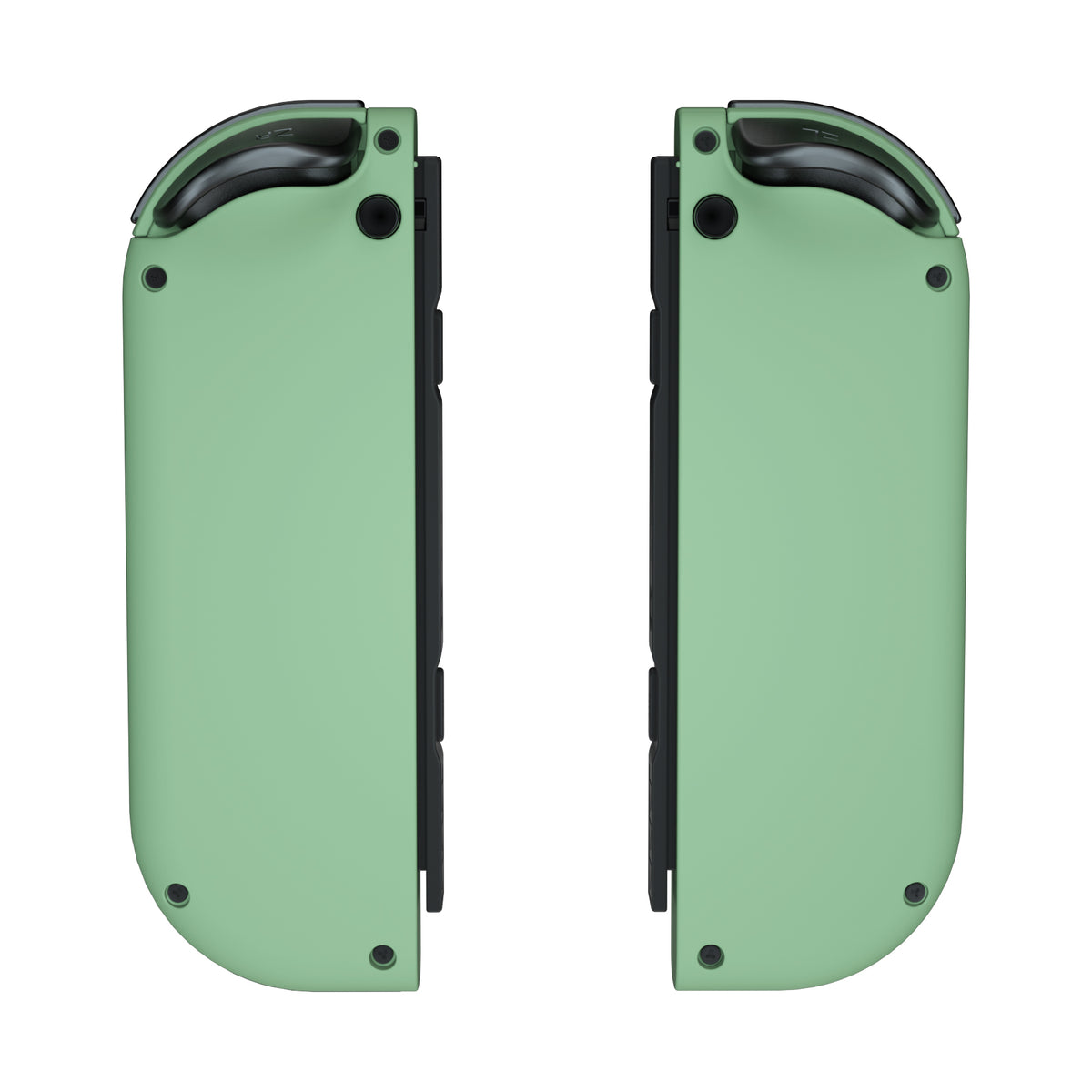 eXtremeRate Replacement Full Set Shell Case with Buttons for Joycon of NS Switch - Matcha Green