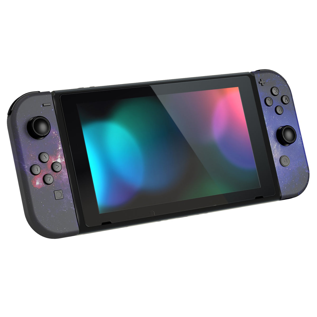 eXtremeRate Replacement Full Set Shell Case with Buttons for Joycon of NS Switch - Nubula Galaxy