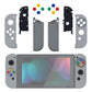 eXtremeRate Replacement Full Set Shell Case with Buttons for Joycon of NS Switch - SFC SNES Classic EU Style