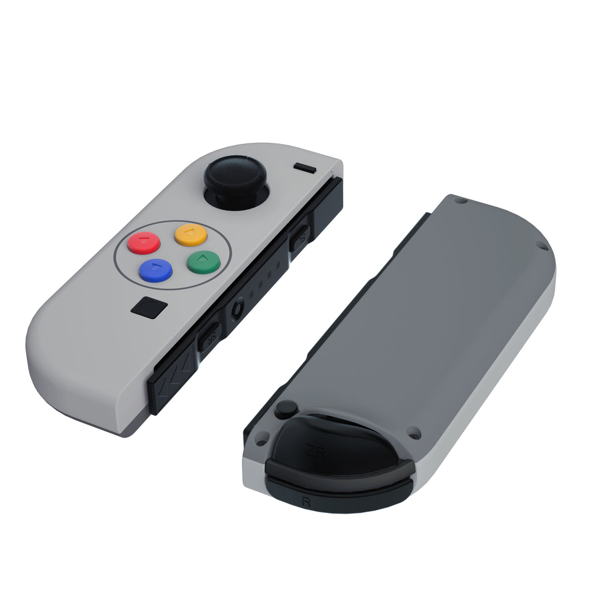 eXtremeRate Replacement Full Set Shell Case with Buttons for Joycon of NS Switch - SFC SNES Classic EU Style