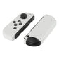 eXtremeRate Replacement Full Set Shell Case with Buttons for Joycon of NS Switch - White