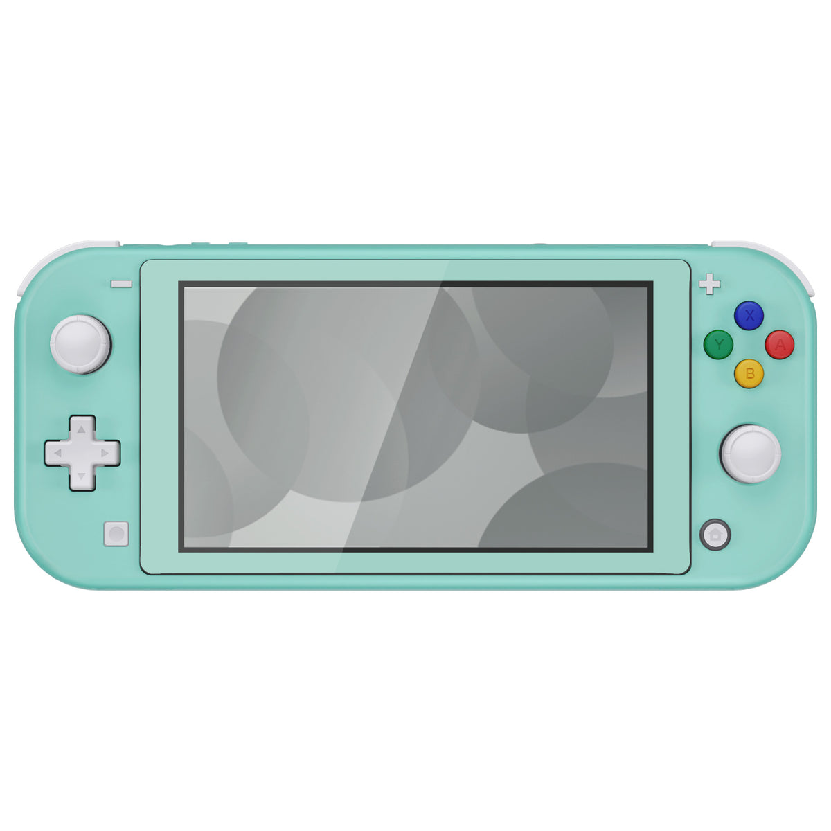 eXtremeRate Replacement Full Set Shells with ABXY Buttons & Screen Protector for Nintendo Switch Lite - Misty Green