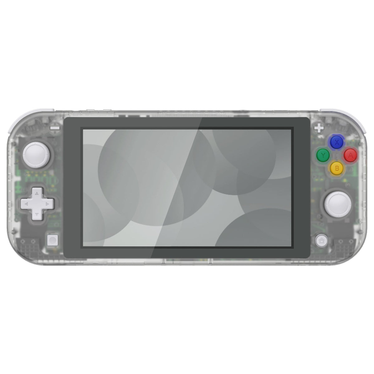 eXtremeRate Replacement Full Set Shells with ABXY Buttons & Screen Protector for Nintendo Switch Lite - Glow in Dark - Green eXtremeRate