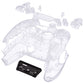 eXtremeRate Replacement Full Set Shells with Buttons Compatible with PS5 Controller BDM-010/020 - Clear