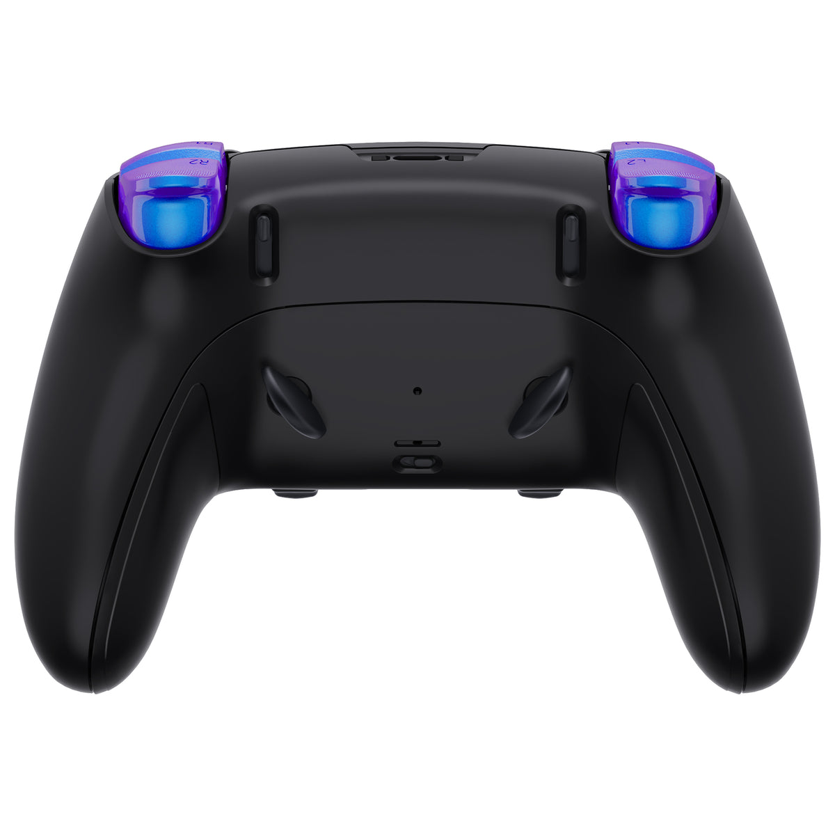 eXtremeRate Replacement Full Set Shells with Buttons Compatible with PS5 Edge Controller - Blue Flame