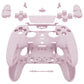 eXtremeRate Replacement Full Set Shells with Buttons Compatible with PS5 Edge Controller - Cherry Blossoms Pink