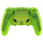 eXtremeRate Replacement Full Set Shells with Buttons Compatible with PS5 Edge Controller - Clear Lime Green