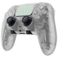 eXtremeRate Replacement Full Set Shells with Buttons Compatible with PS5 Edge Controller - Glow in Dark - Green