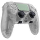 eXtremeRate Replacement Full Set Shells with Buttons Compatible with PS5 Edge Controller - Glow in Dark - Green
