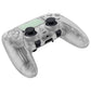 eXtremeRate Replacement Full Set Shells with Buttons Compatible with PS5 Edge Controller - Glow in Dark - Green
