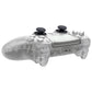 eXtremeRate Replacement Full Set Shells with Buttons Compatible with PS5 Edge Controller - Glow in Dark - Green