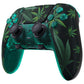 eXtremeRate Replacement Full Set Shells with Buttons Compatible with PS5 Edge Controller - Green Weeds