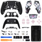 eXtremeRate Replacement Full Set Shells with Buttons Compatible with PS5 Edge Controller - Lovely Punky Bunny