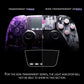 eXtremeRate Replacement Full Set Shells with Buttons Compatible with PS5 Edge Controller - Lovely Punky Bunny