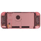eXtremeRate Replacement Full Set Shells with Buttons for Nintendo Switch - Crystal Cherry Pink