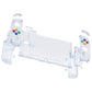 eXtremeRate Replacement Full Set Shells with Buttons for Nintendo Switch - Crystal Clear Glacier Blue