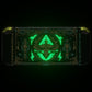 eXtremeRate Replacement Full Set Shells with Buttons for Nintendo Switch - Glow in Dark - Totem of Kingdom Black eXtremeRate