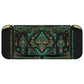 eXtremeRate Replacement Full Set Shells with Buttons for Nintendo Switch - Glow in Dark - Totem of Kingdom Black eXtremeRate