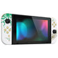 eXtremeRate Replacement Full Set Shells with Buttons for Nintendo Switch - Glow in Dark - Totem of Kingdom White eXtremeRate