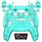 eXtremeRate Replacement Full Set Shells with Buttons Compatible with PS5 Controller BDM-010/020 - Emerald Green eXtremeRate