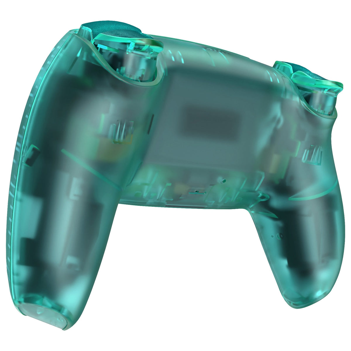 eXtremeRate Replacement Full Set Shells with Buttons Compatible with PS5 Controller BDM-010/020 - Emerald Green eXtremeRate