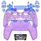 eXtremeRate Replacement Full Set Shells with Buttons Compatible with PS5 Controller BDM-030/040/050 - Gradient Translucent Bluebell