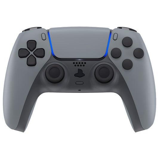 eXtremeRate Replacement Full Set Shells with Buttons Compatible with PS5 Controller BDM-030/040/050 - New Hope Gray