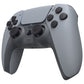 eXtremeRate Replacement Full Set Shells with Buttons Compatible with PS5 Controller BDM-030/040/050 - New Hope Gray