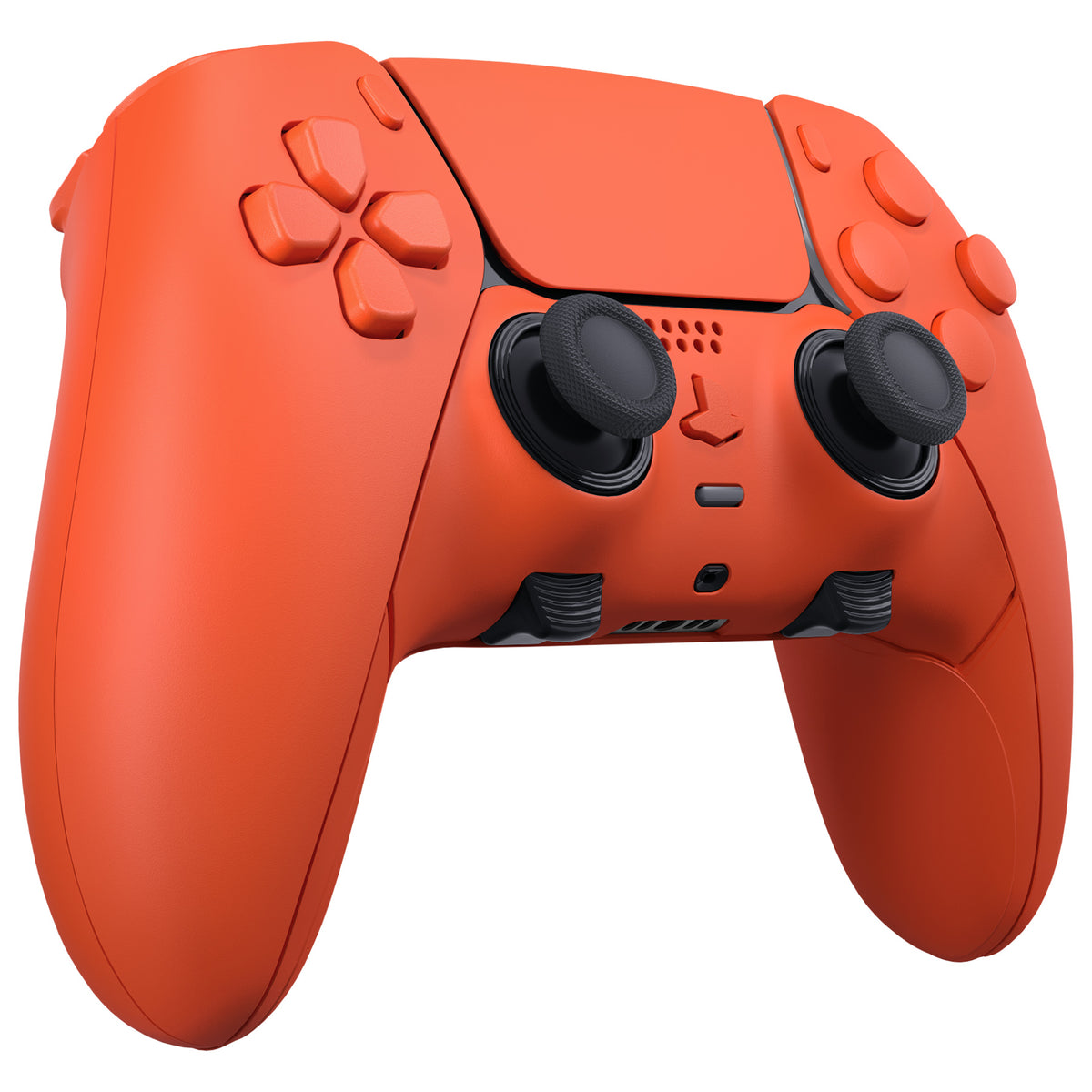 eXtremeRate Replacement Full Set Shells with Buttons Compatible with PS5 Edge Controller - Orange