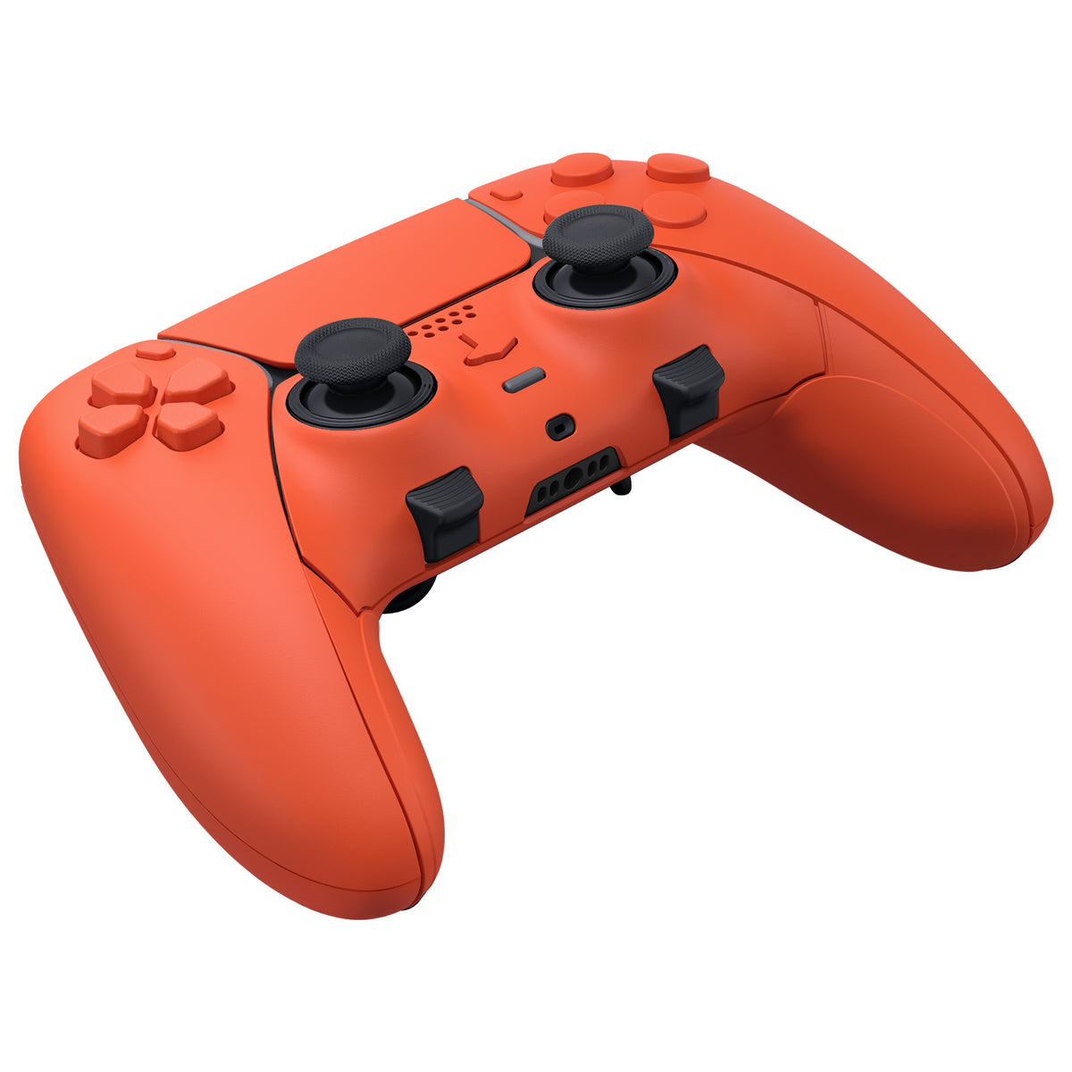 eXtremeRate Replacement Full Set Shells with Buttons Compatible with PS5 Edge Controller - Orange