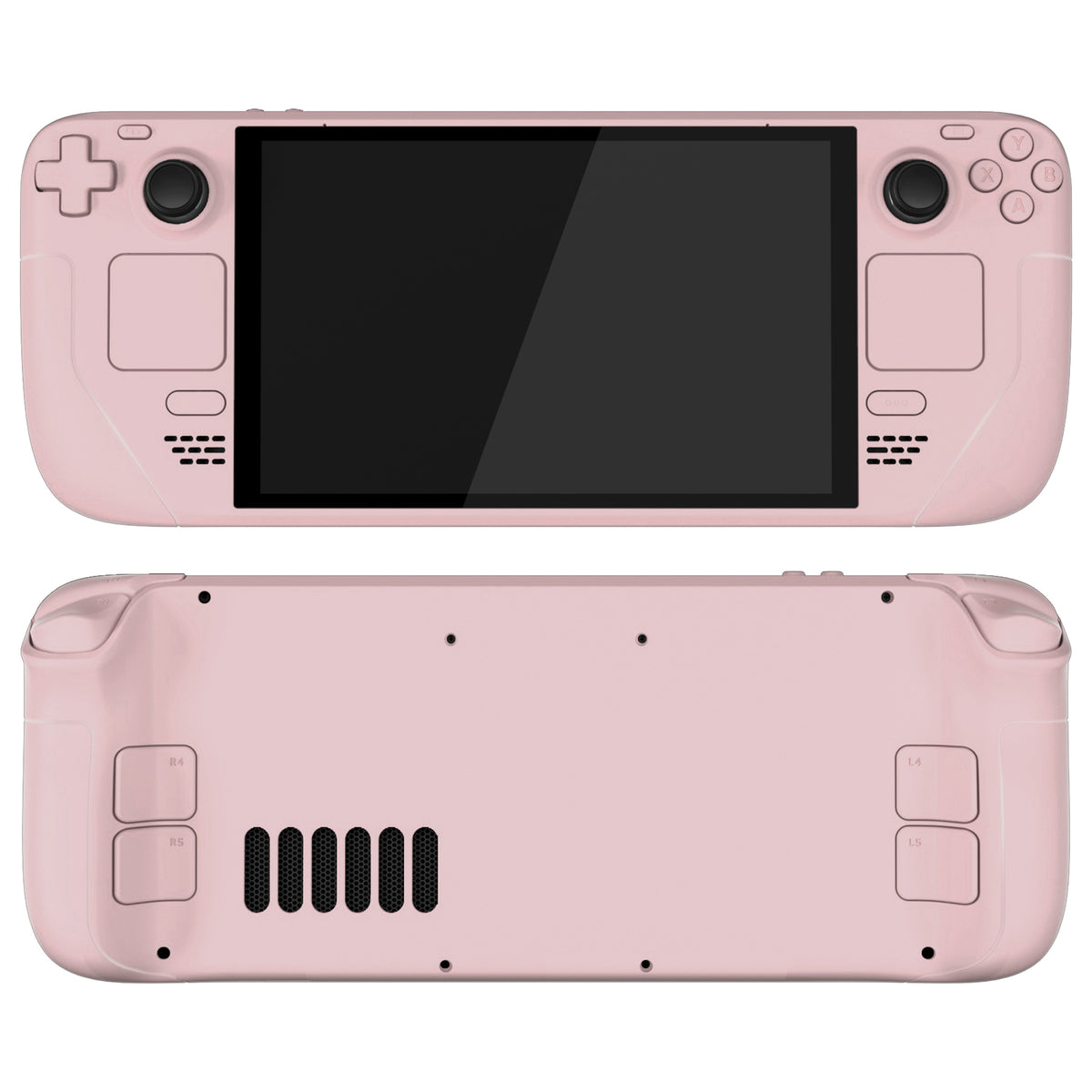 eXtremeRate Replacement Full Set Shell with Buttons for Steam Deck OLED - Cherry Blossoms Pink