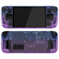 eXtremeRate Replacement Full Set Shell with Buttons for Steam Deck OLED - Gradient Translucent Bluebell