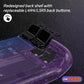 eXtremeRate Replacement Full Set Shell with Buttons for Steam Deck OLED - Gradient Translucent Bluebell