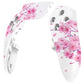 eXtremeRate Replacement Left Right Front Housing Shell with Touchpad Compatible with PS5 Edge Controller - Cherry Blossom Whisper