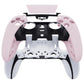 eXtremeRate Replacement Left Right Front Housing Shell with Touchpad Compatible with PS5 Edge Controller - Cherry Blossoms Pink