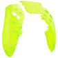 eXtremeRate Replacement Left Right Front Housing Shell with Touchpad Compatible with PS5 Edge Controller - Clear Lime Green