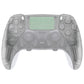 eXtremeRate Replacement Left Right Front Housing Shell with Touchpad Compatible with PS5 Edge Controller - Glow in Dark - Green
