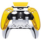 eXtremeRate Replacement Left Right Front Housing Shell with Touchpad Compatible with PS5 Edge Controller - Chrome Gold