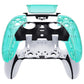 eXtremeRate Replacement Left Right Front Housing Shell with Touchpad Compatible with PS5 Edge Controller - Emerald Green