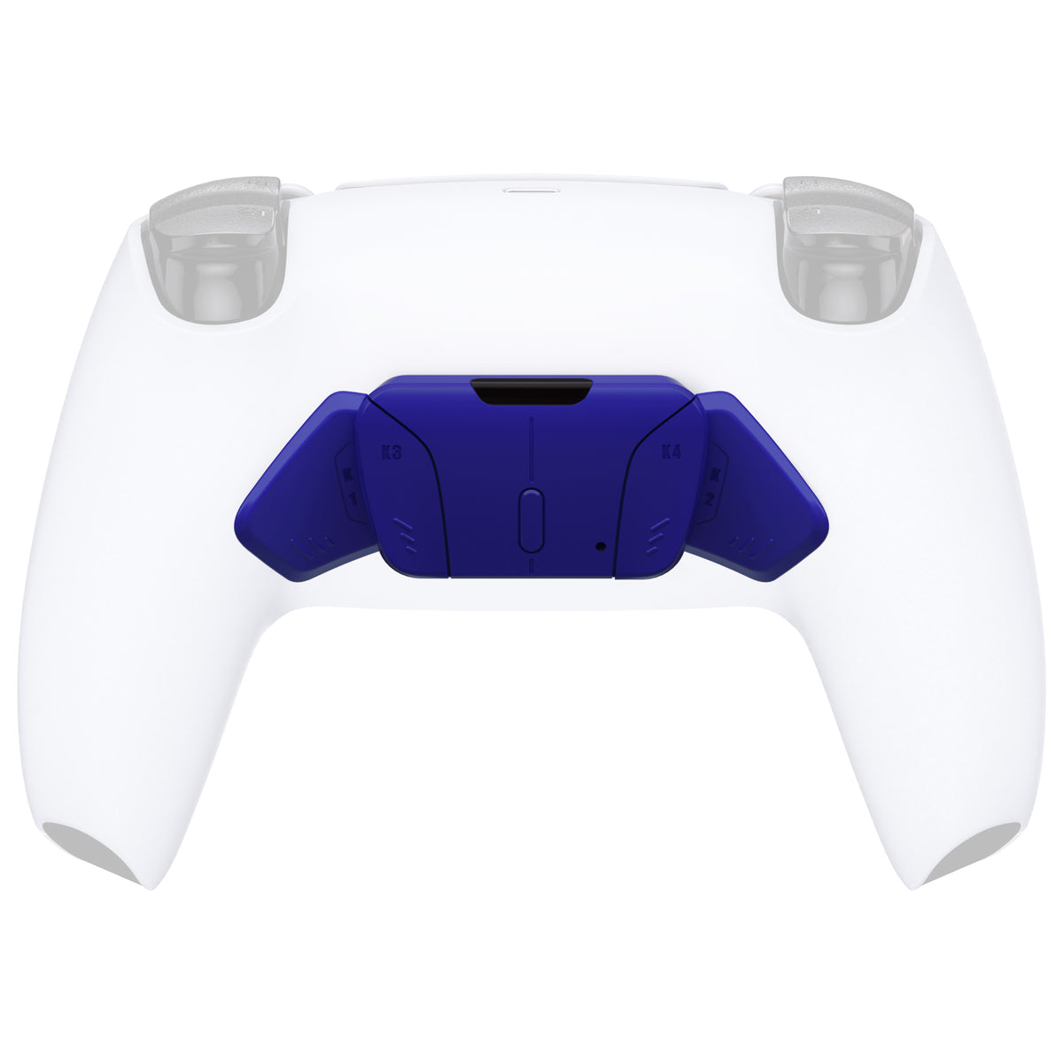 eXtremeRate Replacement Redesigned K1 K2 K3 K4 Back Buttons Housing Shell for eXtremeRate RISE4 Remap Kit, Compatible with PS5 Controller - Cobalt Blue