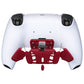 eXtremeRate Replacement Redesigned K1 K2 K3 K4 Back Buttons Housing Shell for eXtremeRate RISE4 Remap Kit, Compatible with PS5 Controller - Volcanic Red