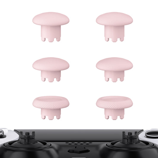 eXtremeRate Replacement Swappable Thumbsticks for PS5 Edge Controller - Cherry Blossoms Pink