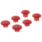 eXtremeRate Replacement Swappable Thumbsticks for PS5 Edge Controller - Clear Red eXtremeRate