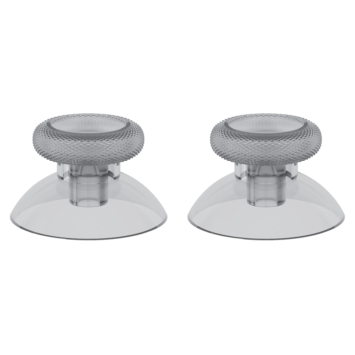 eXtremeRate Replacement Thumbsticks for Xbox Series X/S Controller & Xbox One X/S Controller & Xbox One Standard Controller & Xbox One Elite Controller - Clear Black