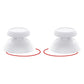 eXtremeRate Replacement Thumbsticks with Original Touch Sensing for Steam Deck LCD & OLED - Frosted White