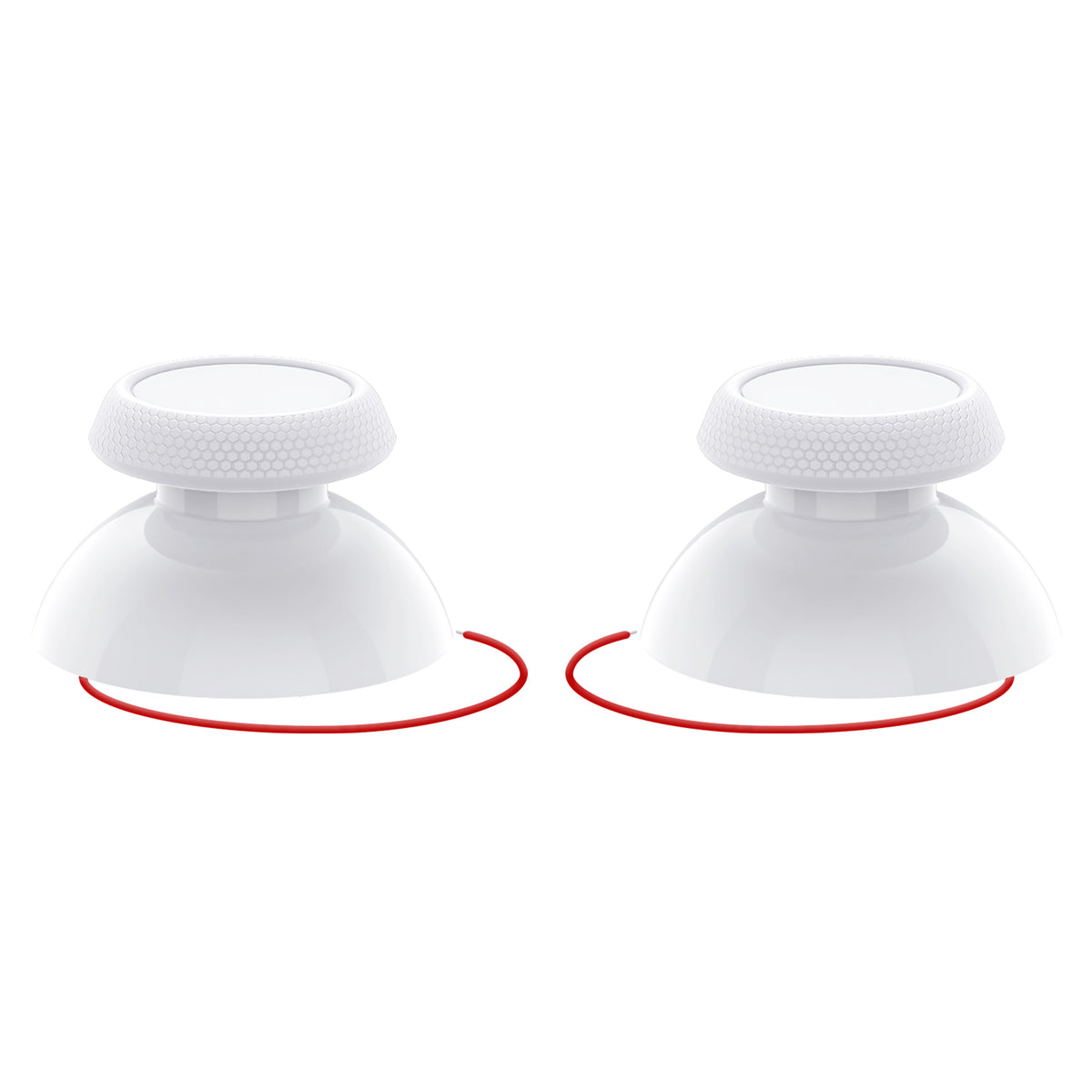 eXtremeRate Replacement Thumbsticks with Original Touch Sensing for Steam Deck LCD & OLED - Frosted White