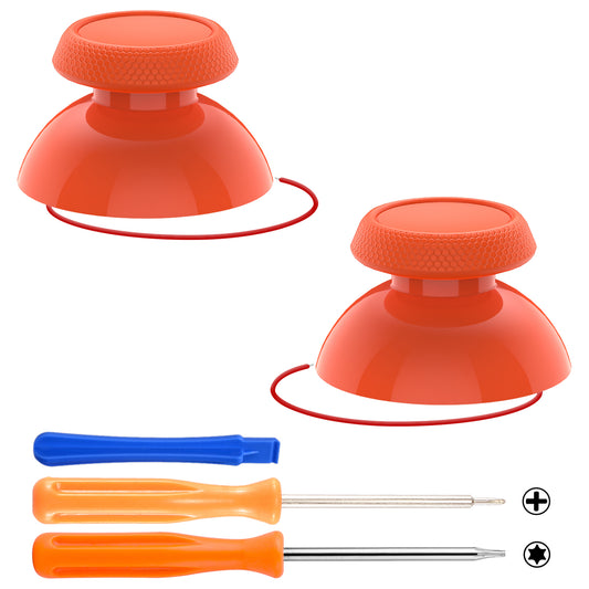 eXtremeRate Replacement Thumbsticks with Original Touch Sensing for Steam Deck LCD & OLED - Orange
