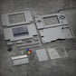 eXtremeRate Replacement Full Housing Shell & Buttons with Screen Lens for Nintendo DS Lite NDSL - SFC SNES Classic EU Style