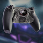 eXtremeRate SPARK Back Paddles Kit with OLED Display & Clicky Trigger Stops & Ergonomic Grips for PS5 Controller BDM-030/040/050/060 - Rubberized Clear Black