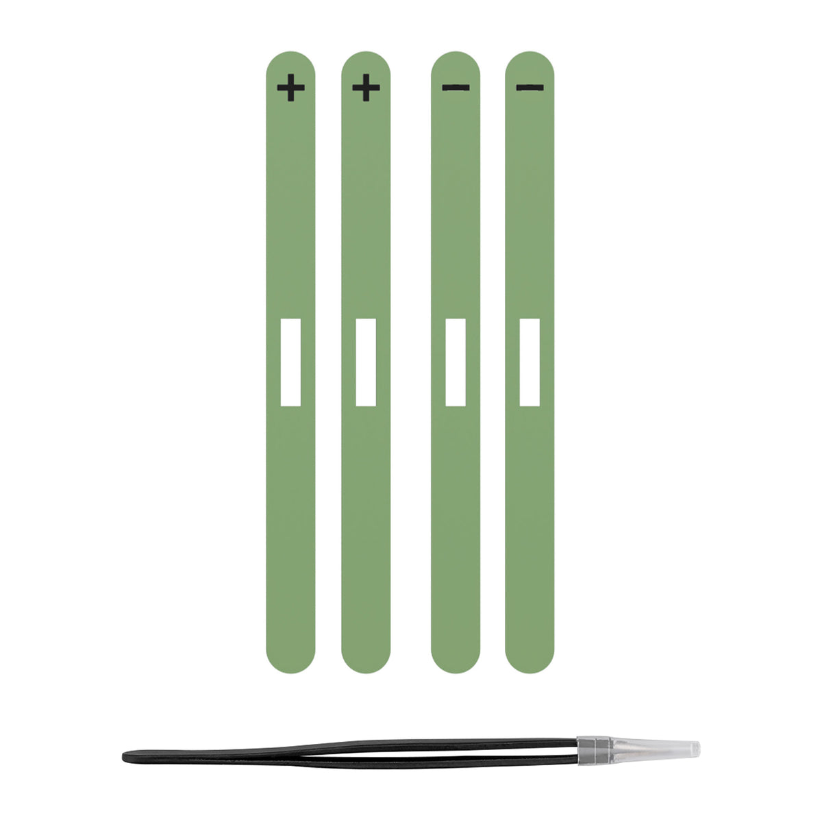 eXtremeRate Side Rail Slot Sticker for Nintendo Switch 2 Console - Matcha Green